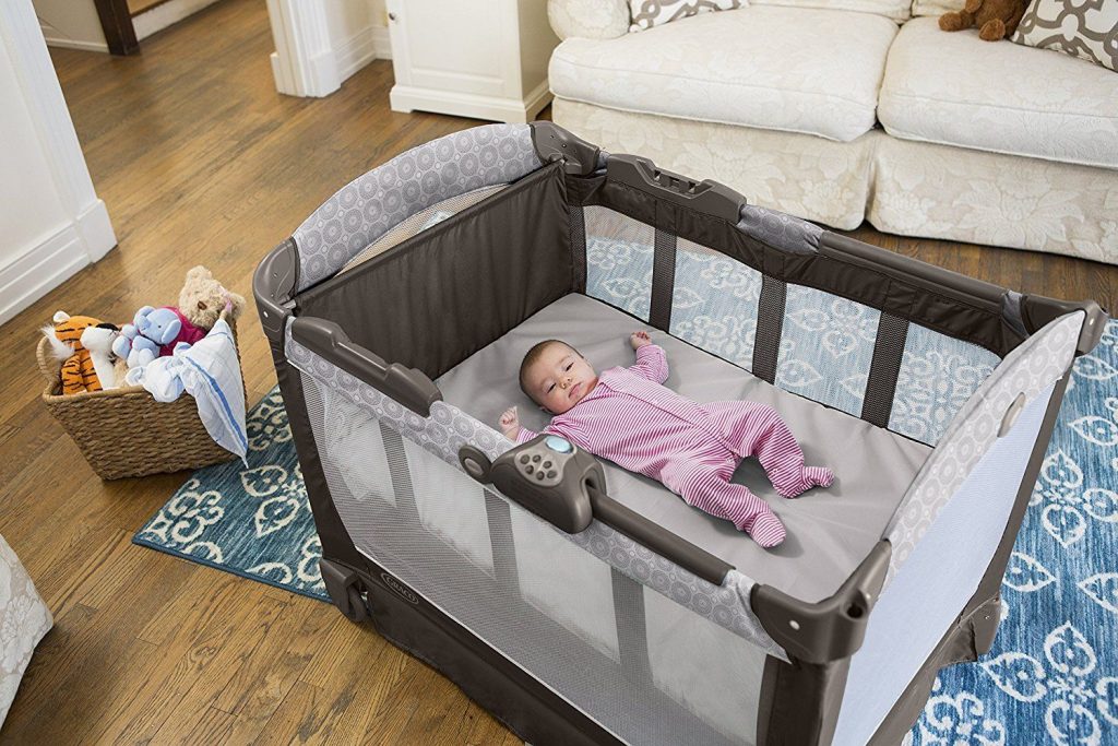 graco pack play mattress size