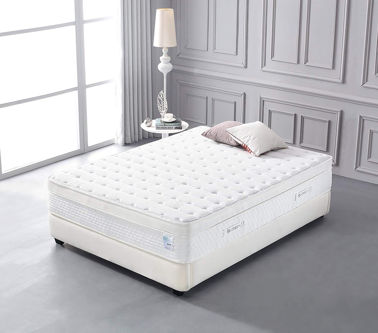 LIFE Home Oliver Smith Plush Euro Pillow Top Mattress