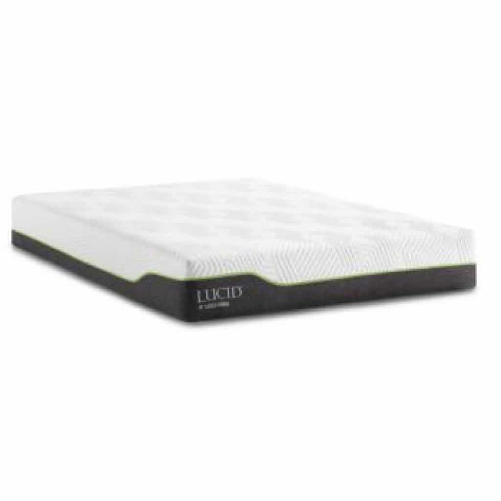 LUCID 12 Inch Latex Hybrid Mattress