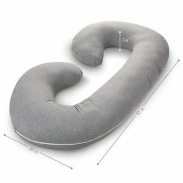 PharMeDoc C-shape Pregnancy Pillow