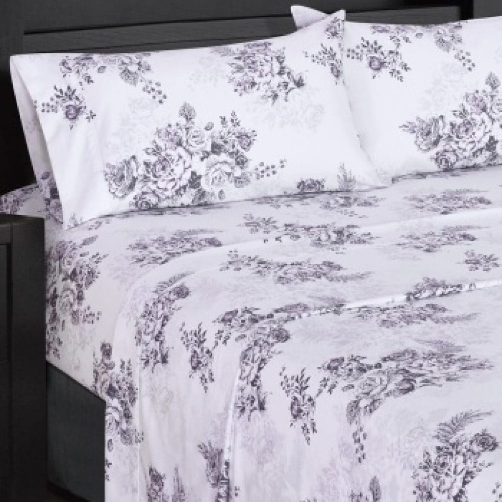 Royal Hotel Floral Sateen Cotton Sheets