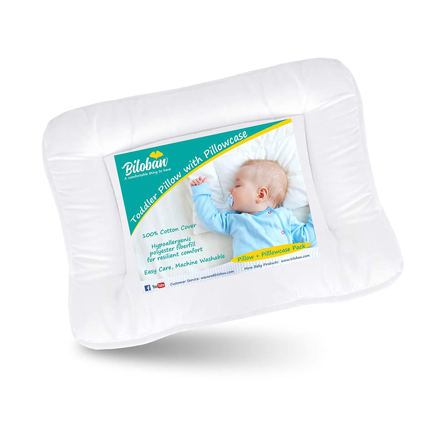 Biloban Baby Toddler Pillow