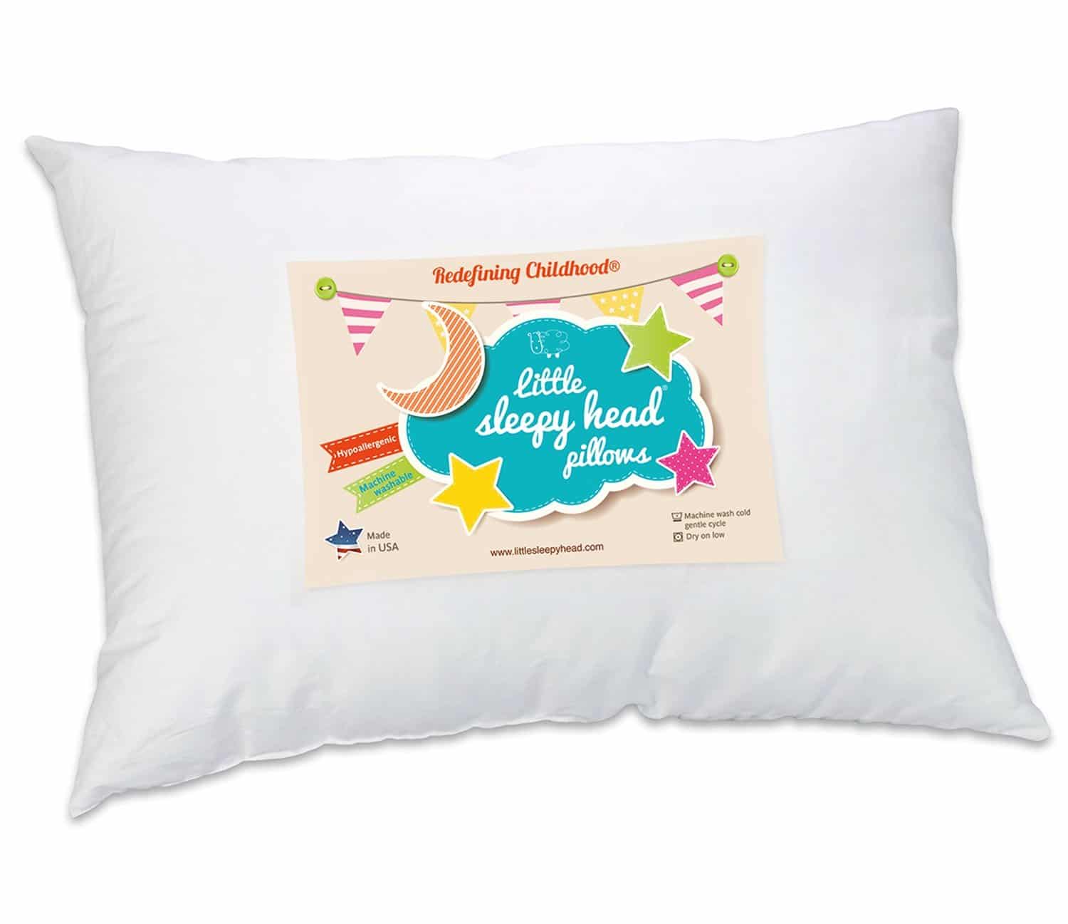 Little Sleepy Head Toddler Pillow