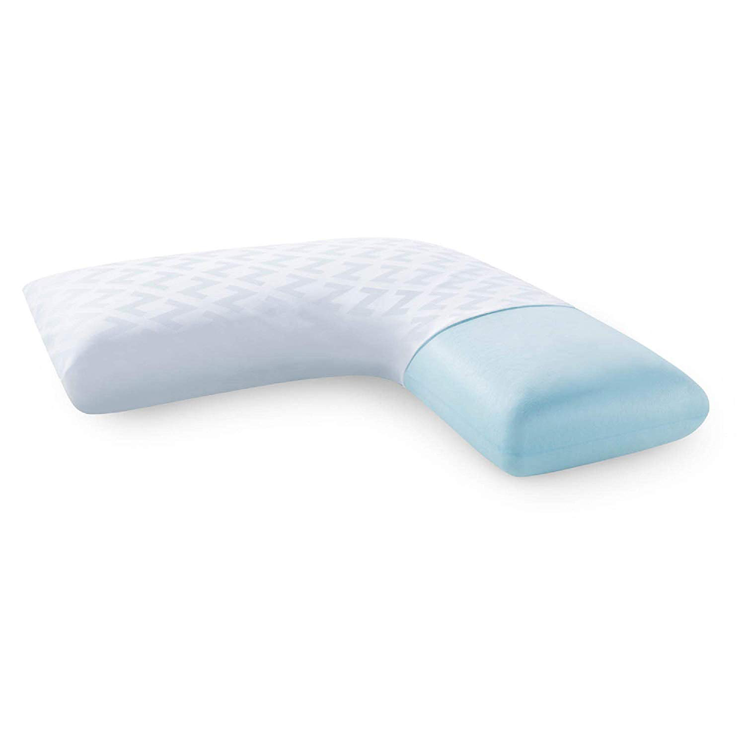 Malouf Z Gel Memory Foam L-Shape Pillow