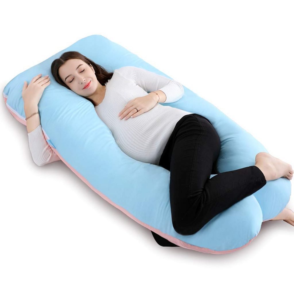 Queen Rose Full Body Pregnancy Pillow (Cotton Cover)