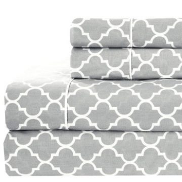 Royal Hotel Meridian Brushed Percale Cotton Sheets