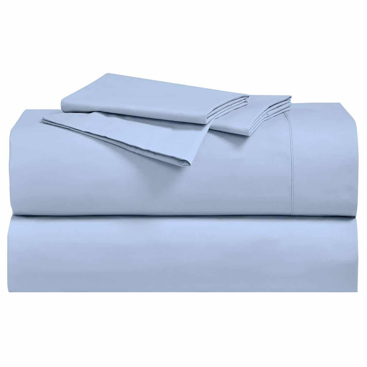 Royal Tradition 100 % Egyptian Cotton Percale Sheet Set 