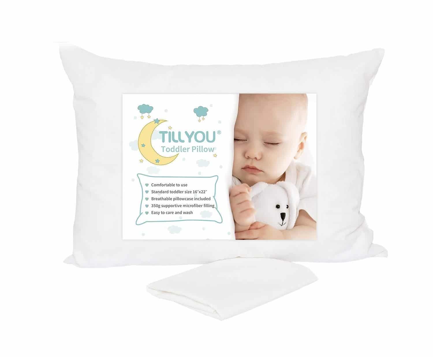 TILLYOU Toddler Pillow