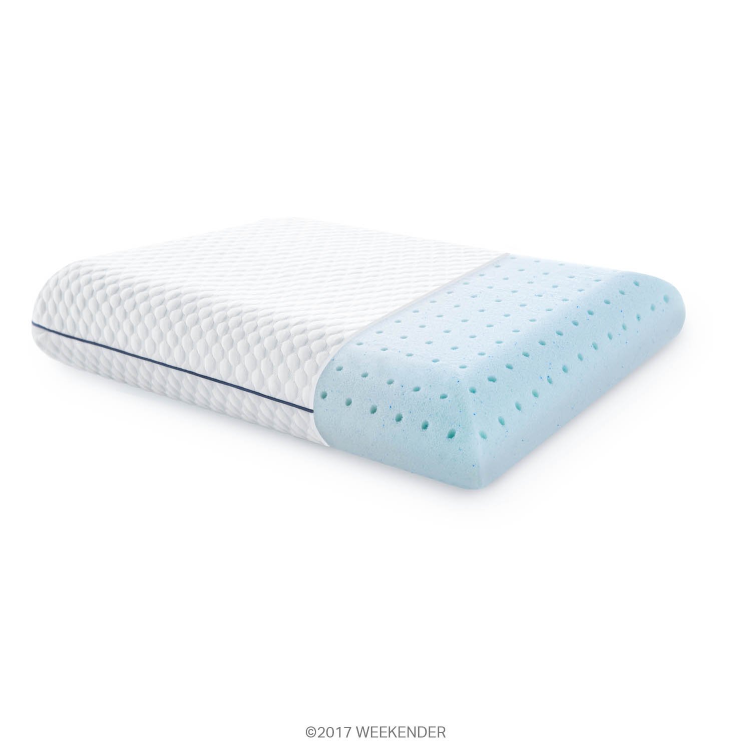 WEEKENDER Ventilated Gel Memory Foam Pillow