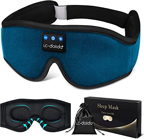 LC-dolida Sleeping Headphones Eye Mask