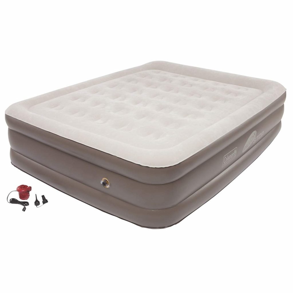 Coleman SupportRest Plus PillowStop Double-High Airbed