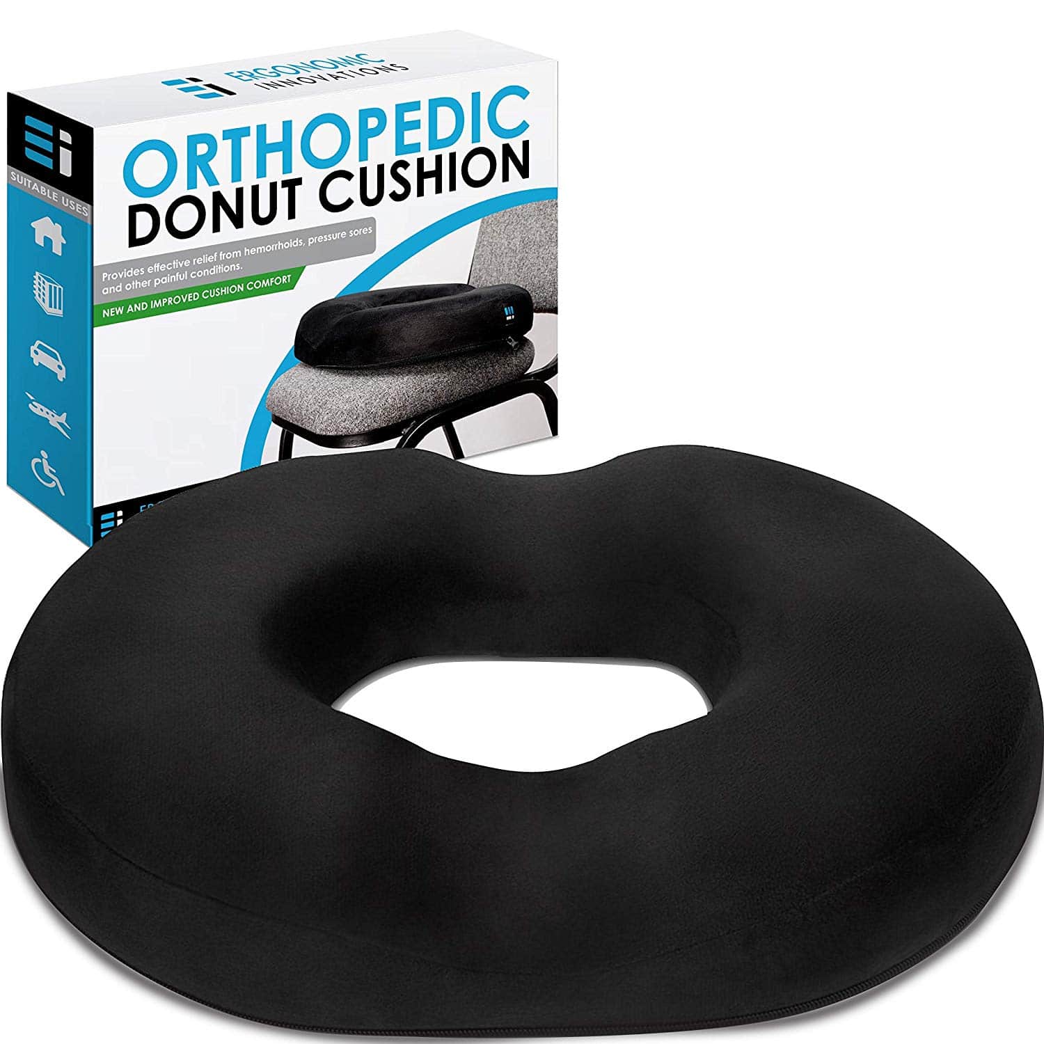 Ergonomic Innovations Donut Tailbone Pillow