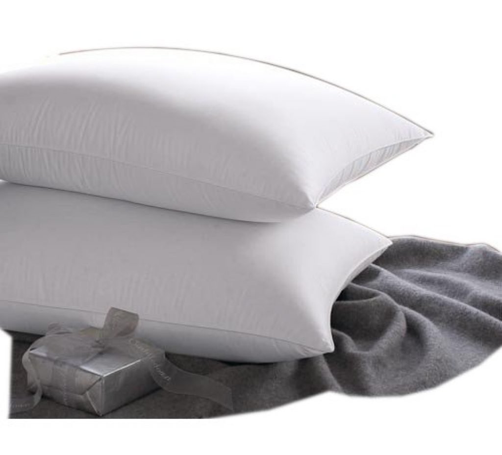 East Coast Bedding 100% White Goose Down Pillow