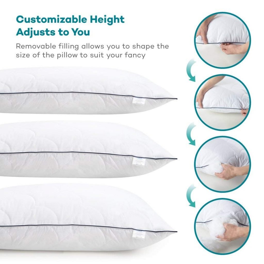 11 Best King Size Pillows Reviewed in Detail (Jul. 2021)