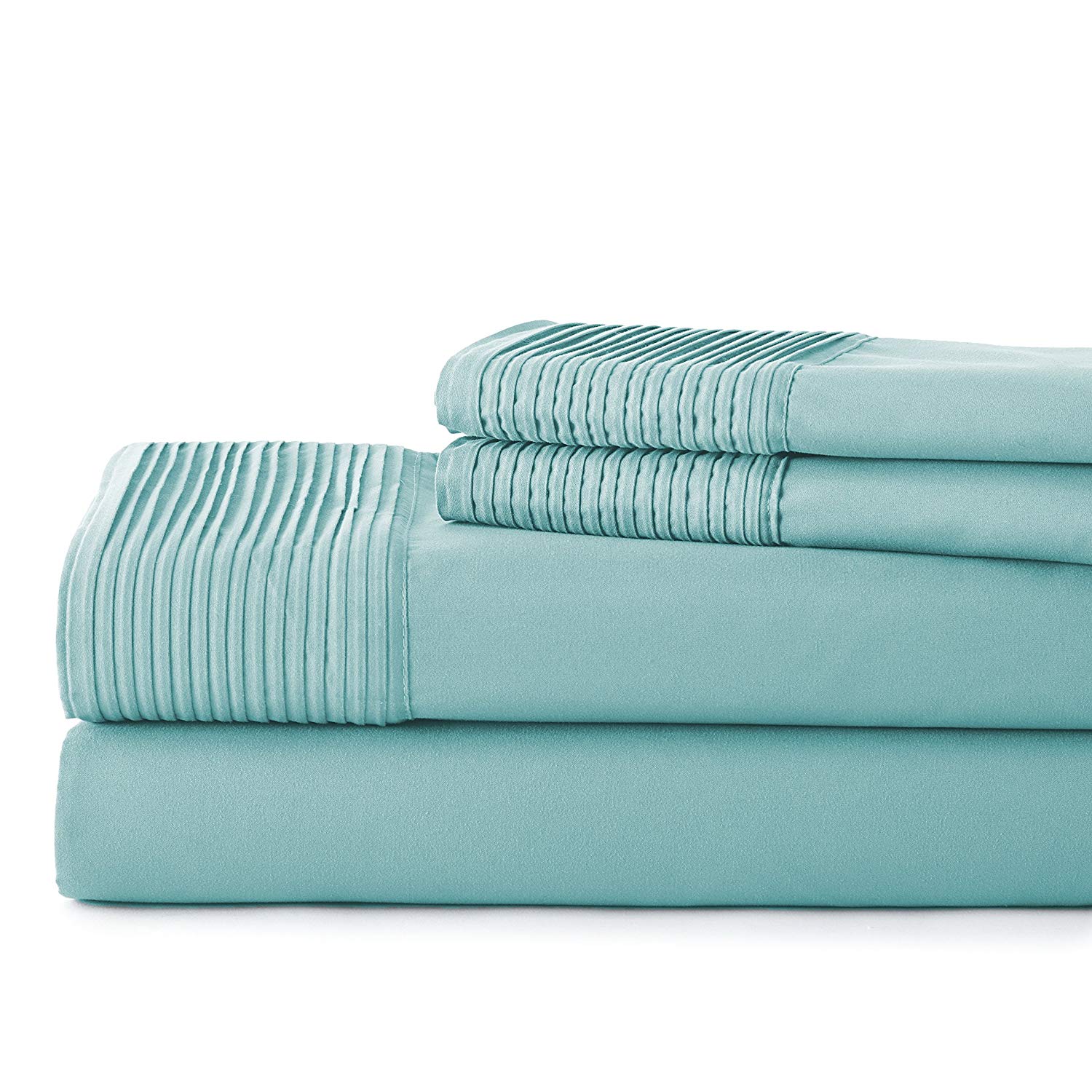 Southshore Fine Linens Extra Deep Pocket Pleated Sheet Set