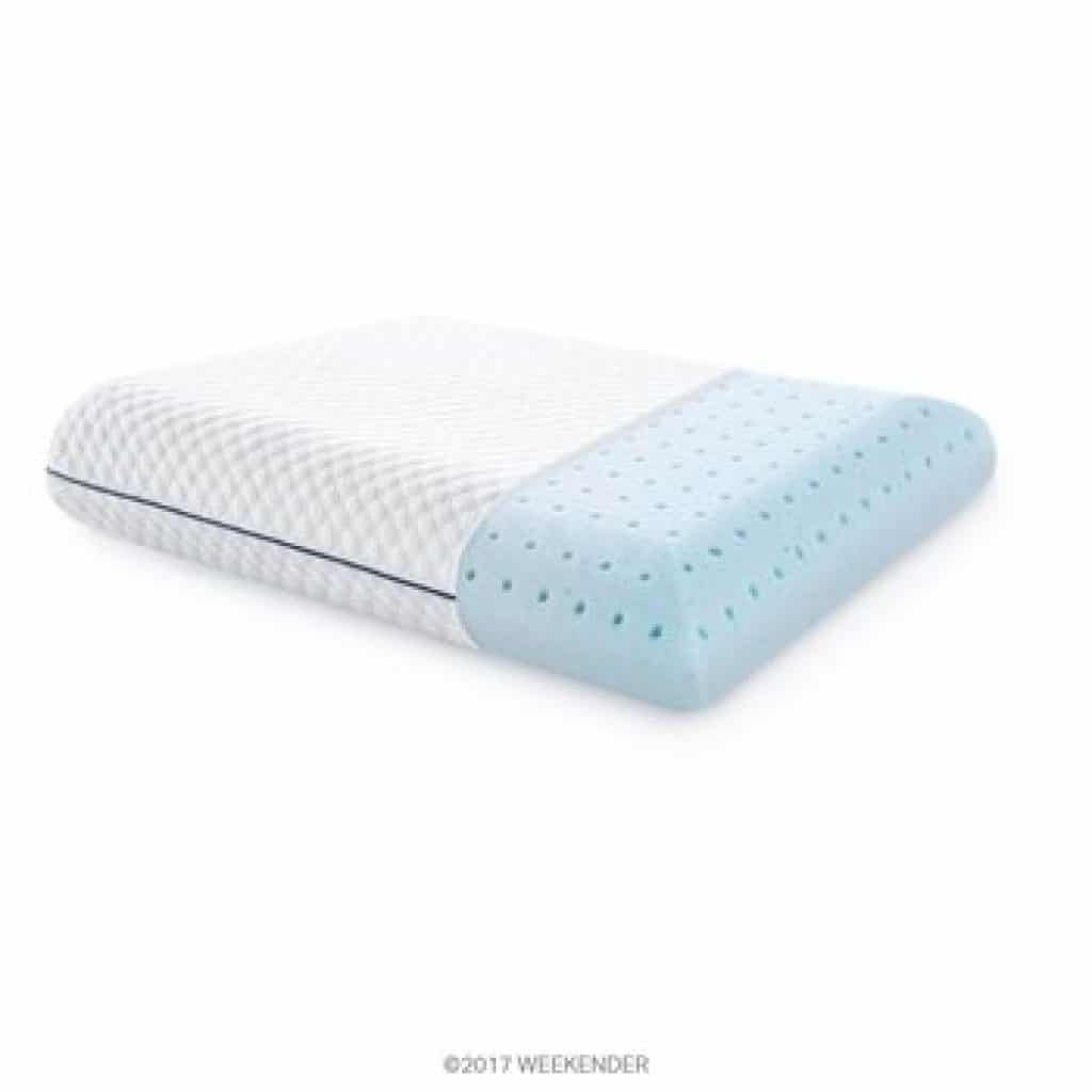 WEEKENDER Ventilated Gel Memory Foam Pillow King Size