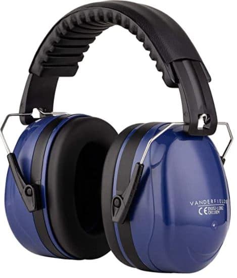 VANDERFIELDS Ear Muffs Noise Cancelling