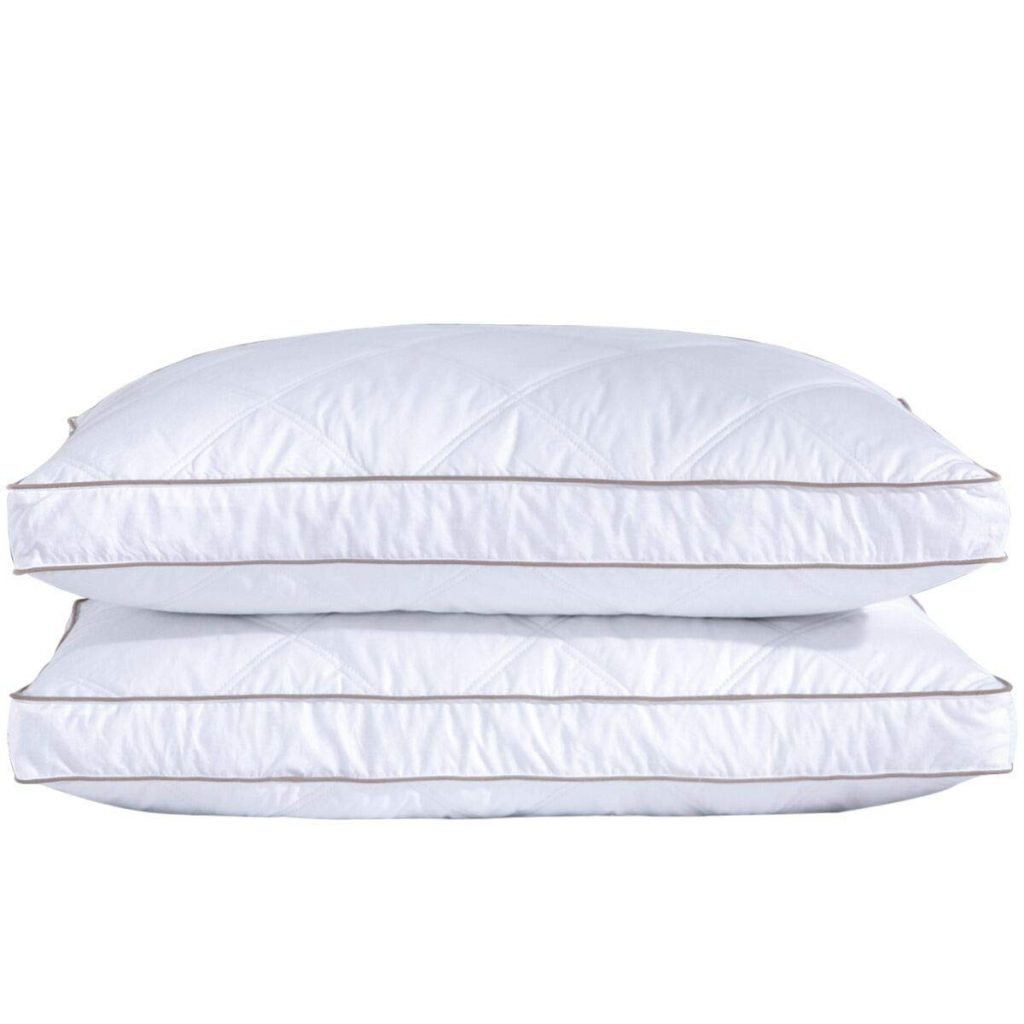 puredown Natural Goose Down Gusseted Feather Pillows