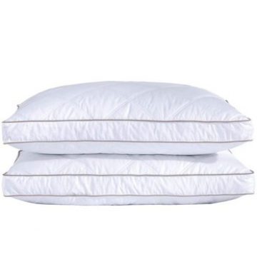puredown Natural Goose Down Gusseted Feather Pillows