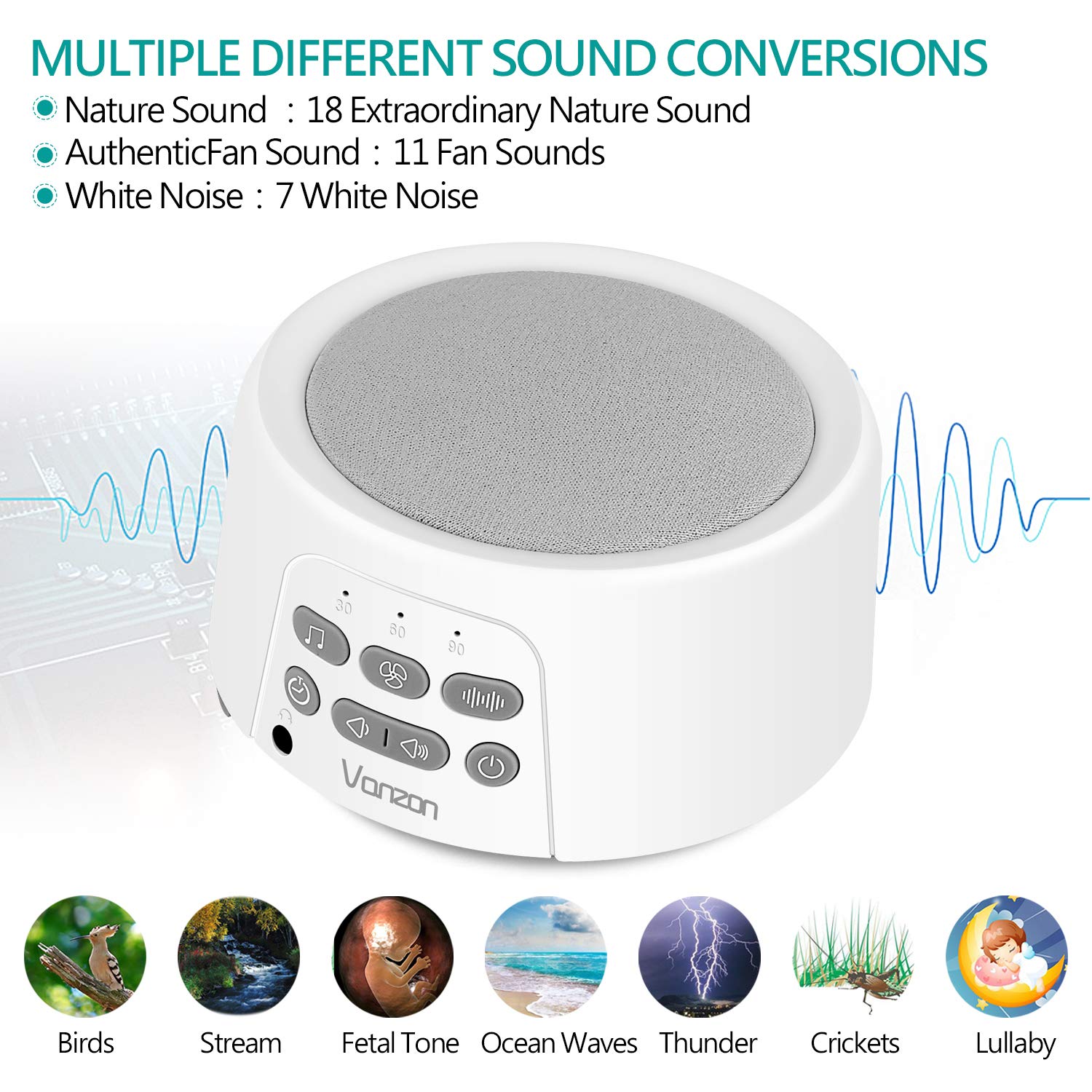 10 Best White Noise Machines Reviewed in Detail (May 2021)