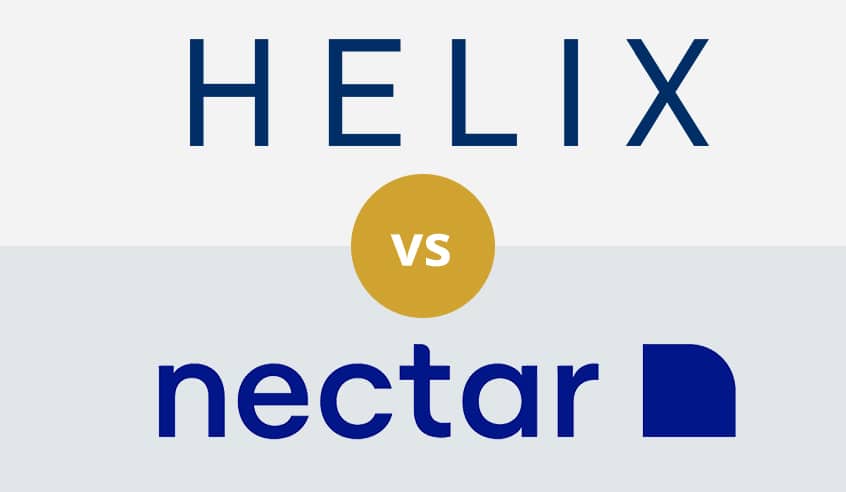 Helix Vs Nectar Mattress Comparison 2021