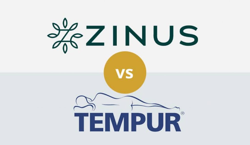 Zinus vs Tempurpedic: Detailed Mattress Comparison