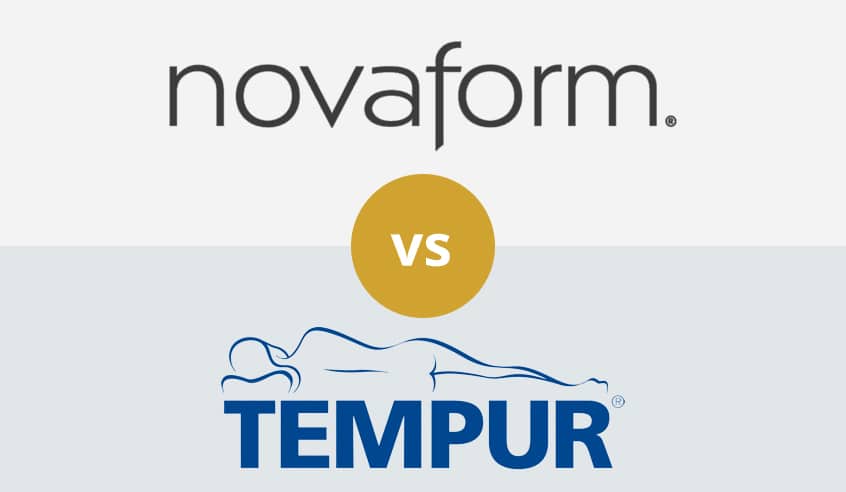 Novaform vs Tempur-Pedic: Detailed Mattress Comparison