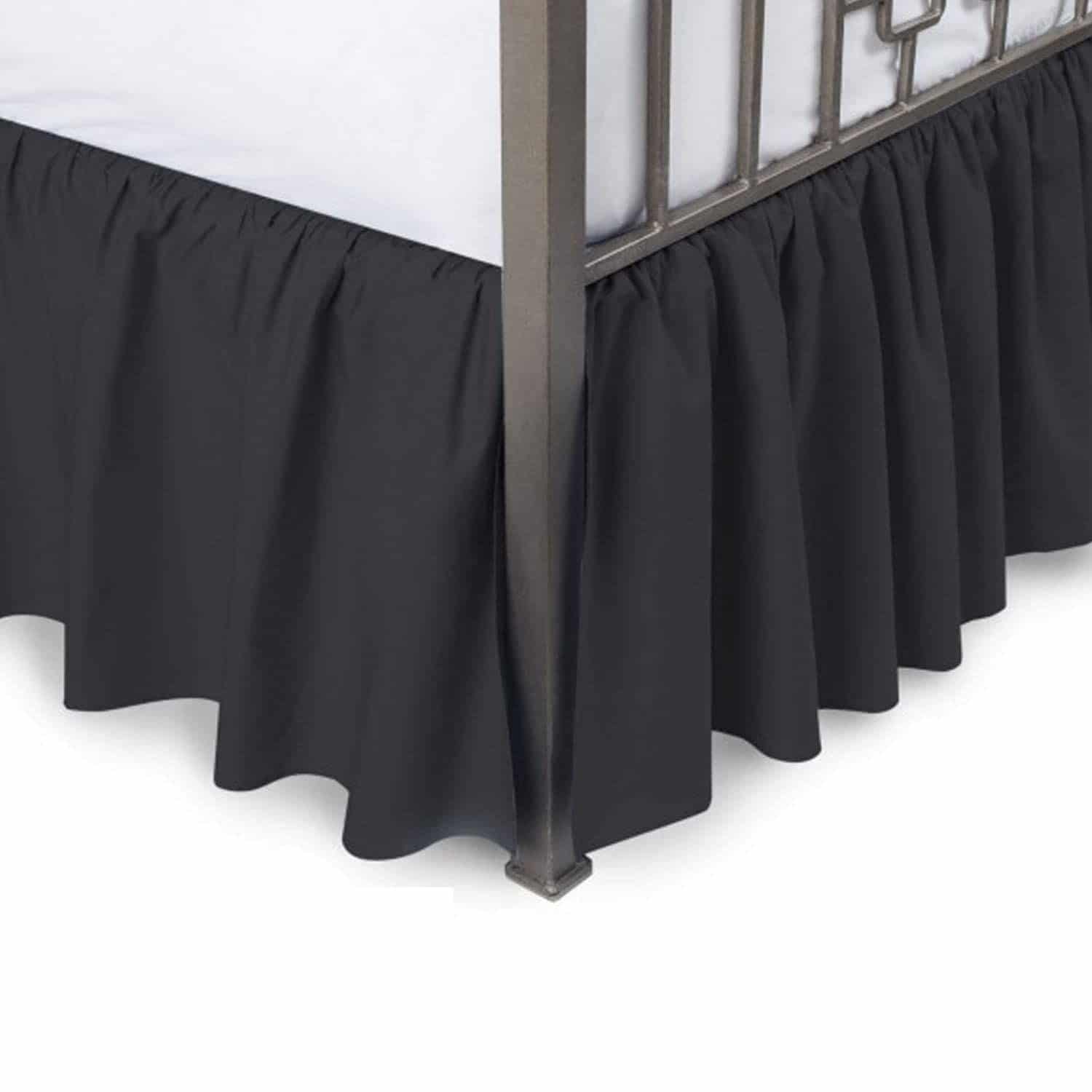 ShopBedding Ruffled Bed Skirt with Split Corners