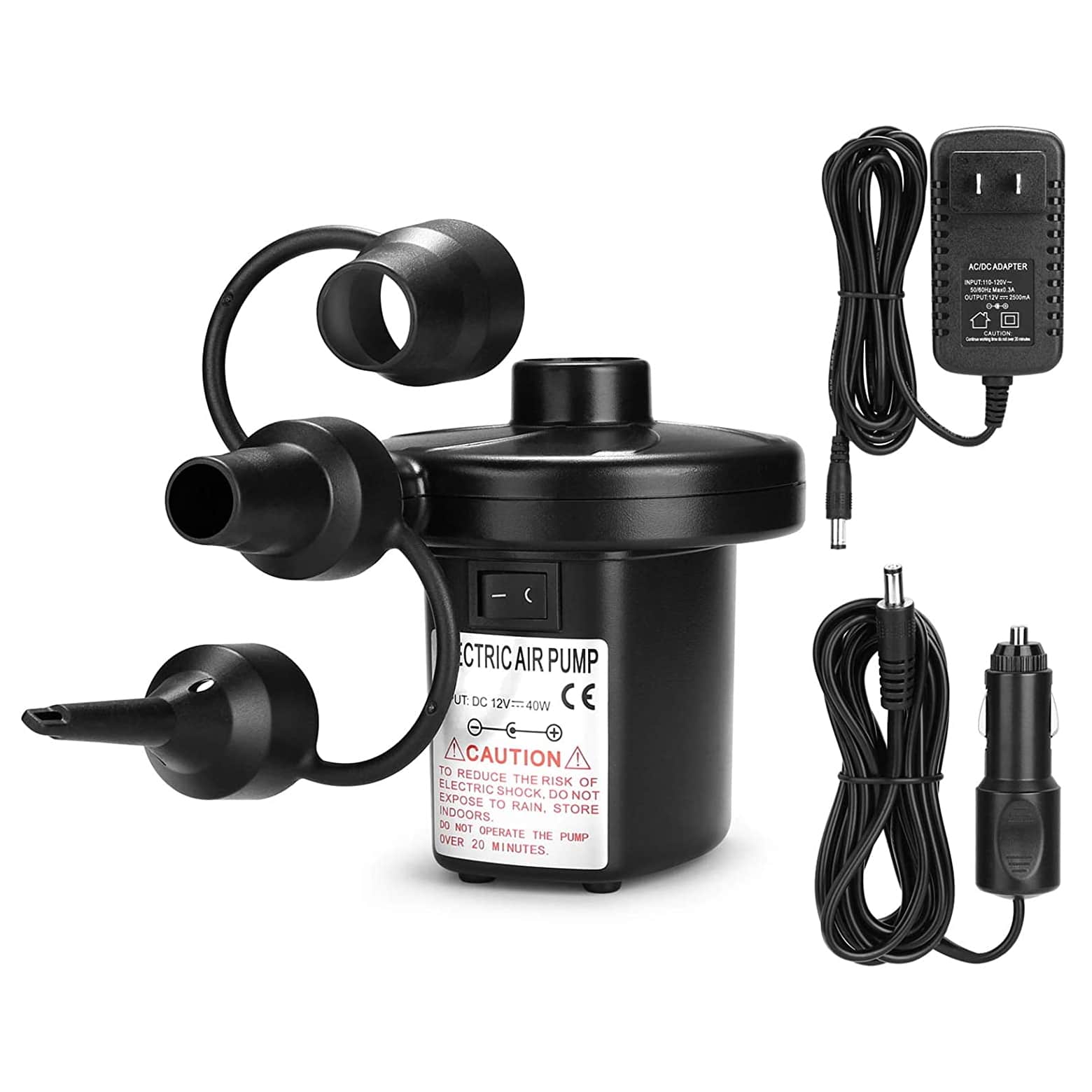 AGPtEK Portable Quick-Fill Air Pump