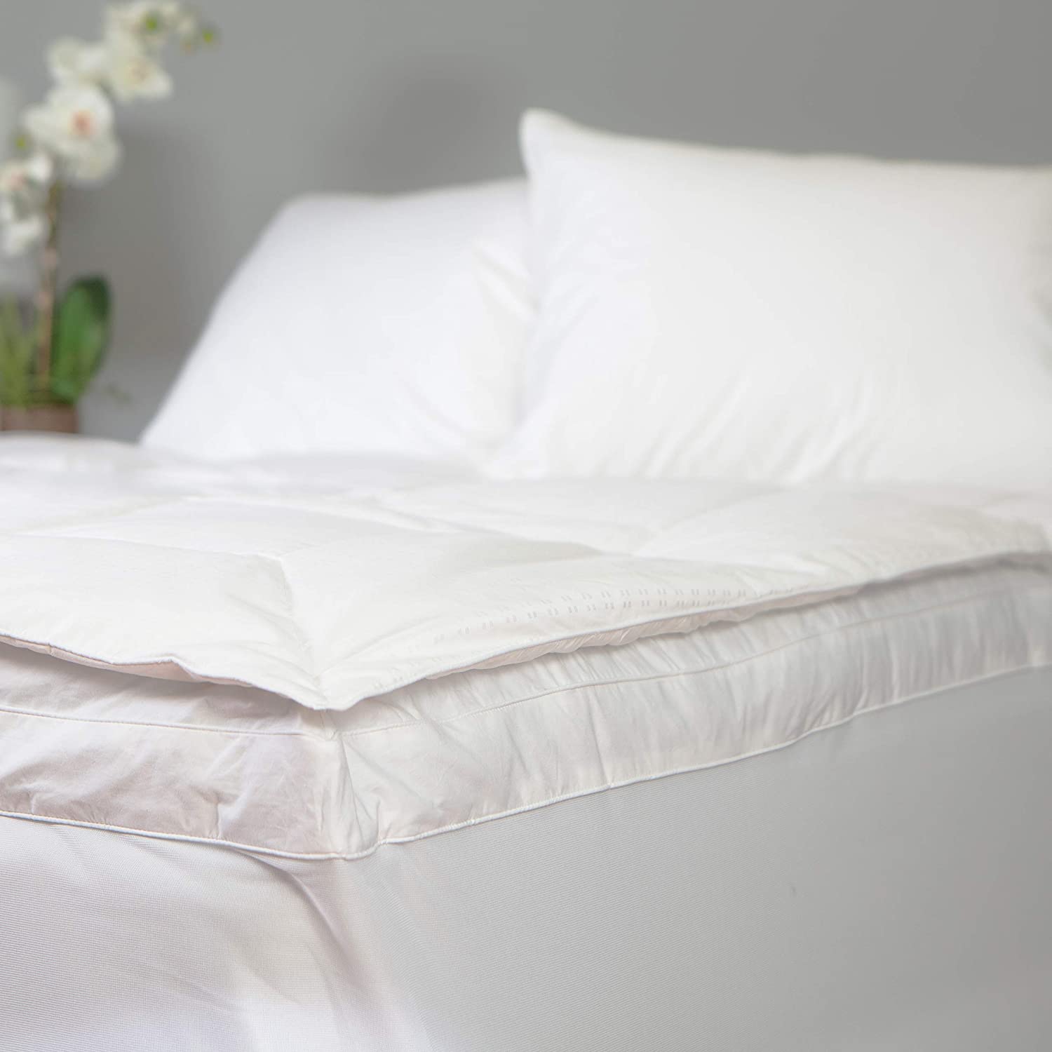 Allied Essentials Luxe Featherbed Mattress Topper