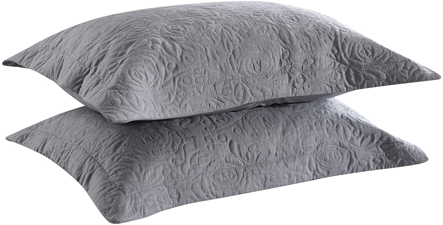 MarCielo2-Piece Embroidered Pillow Shams