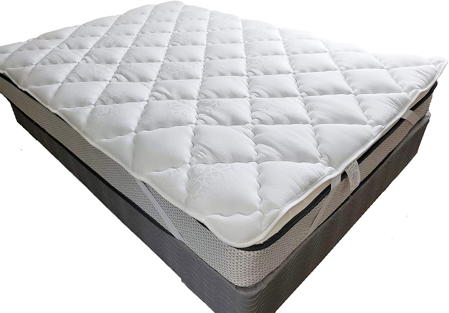 Jensen Thermoshield Luxury Pillow Top Mattress Pad