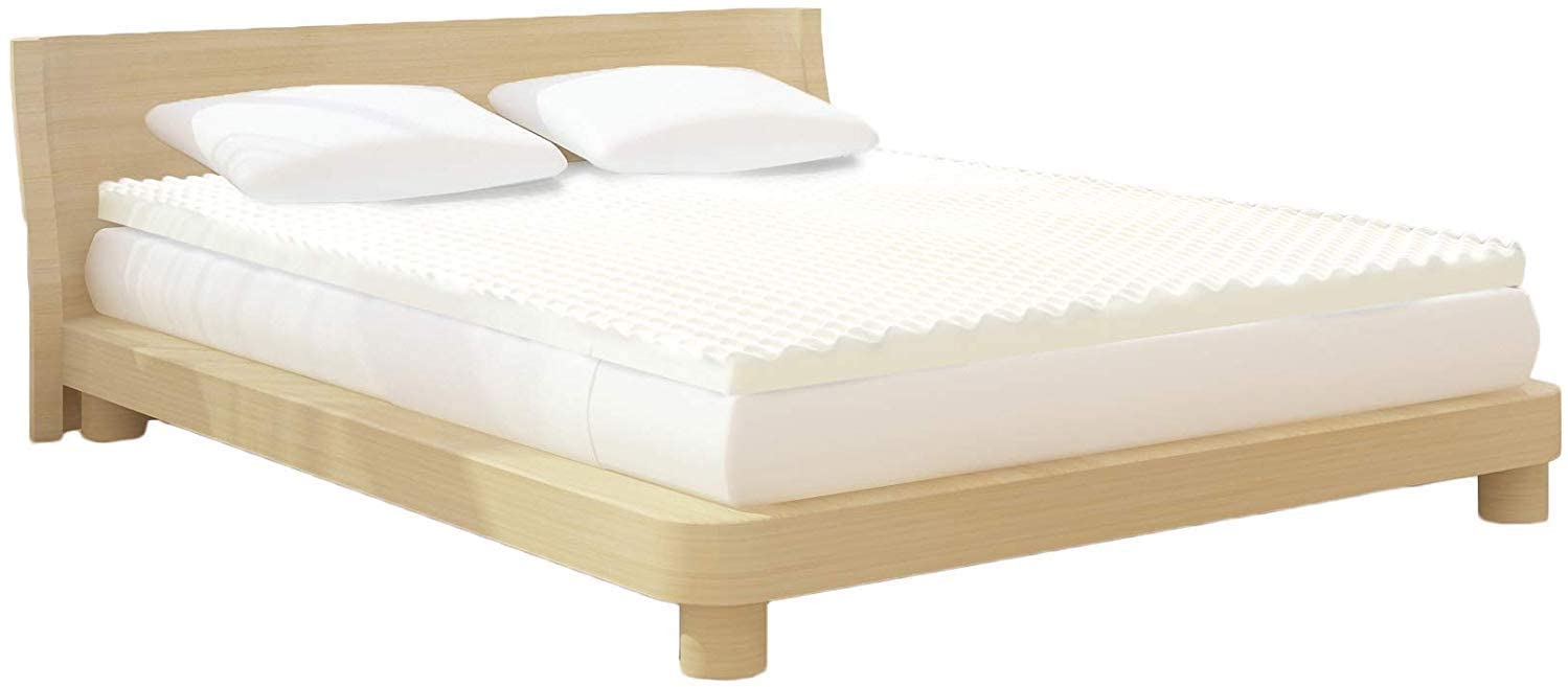 Milliard Egg Crate Ventilated Memory Foam Mattress Topper