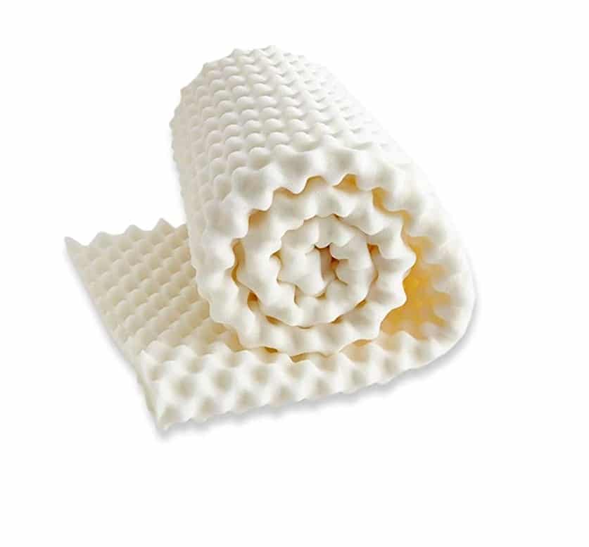 Nutan High Density Convoluted Egg Shell Breathable Foam Topper