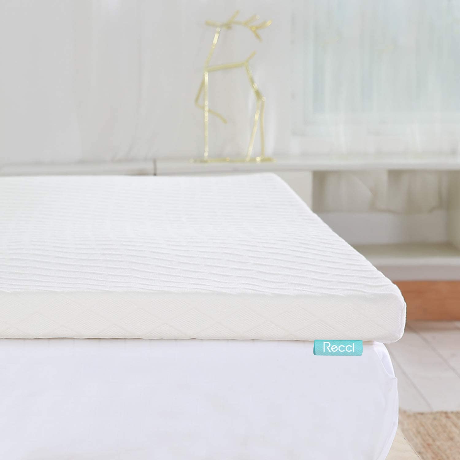 RECCI Memory Foam Mattress Topper