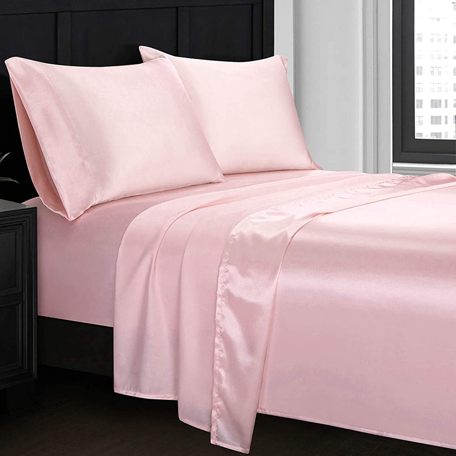 Homiest Satin Sheets