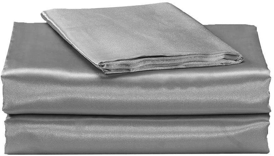 Mk Collection Satin Sheet Set