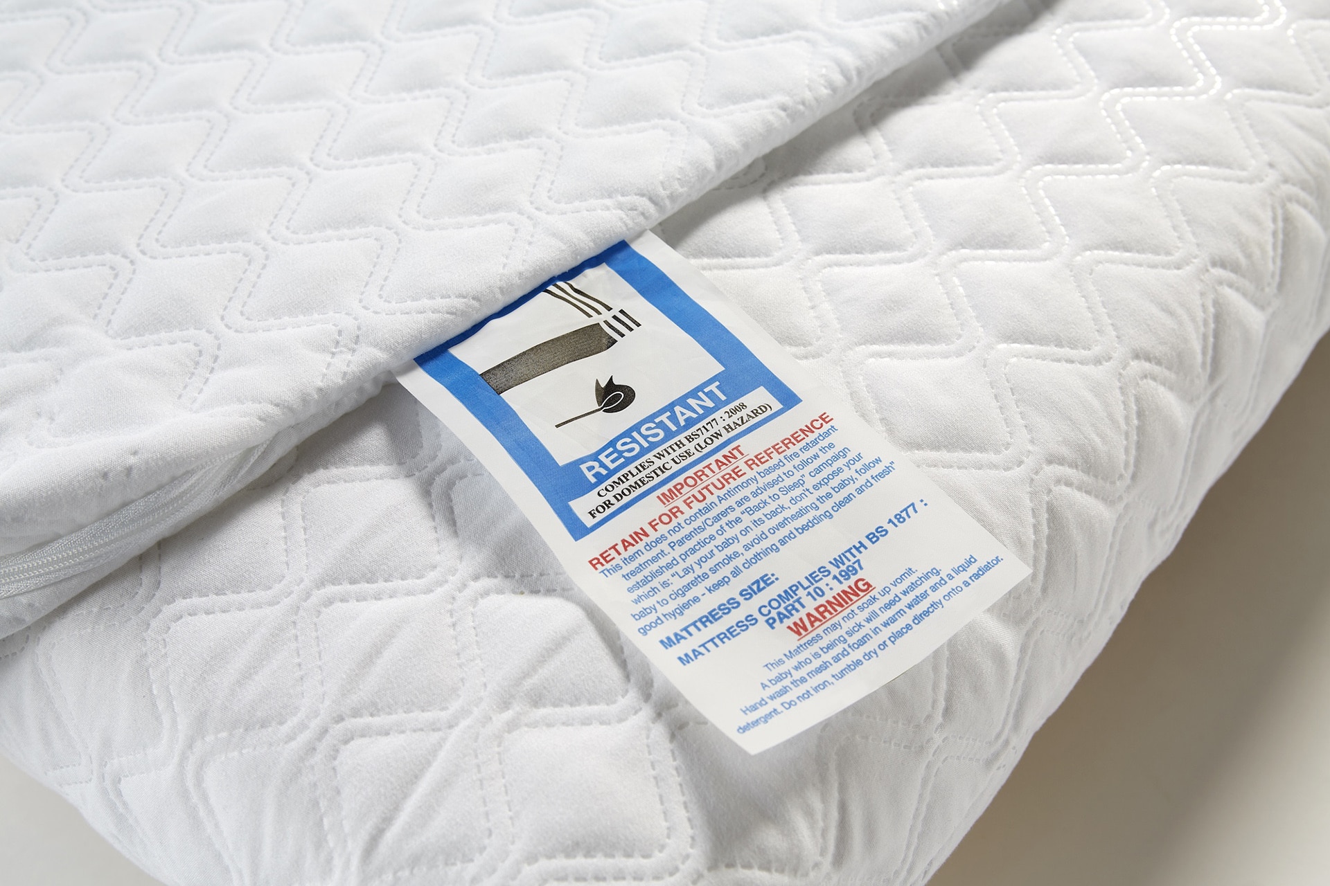 flame resistant mattress cover