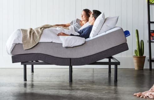 6 Best Bed Frames For Sleep Number Bed Reviewed In Detail Summer 2024 Best Bed Frame For Sleep Number Bed Guide2 491x320 