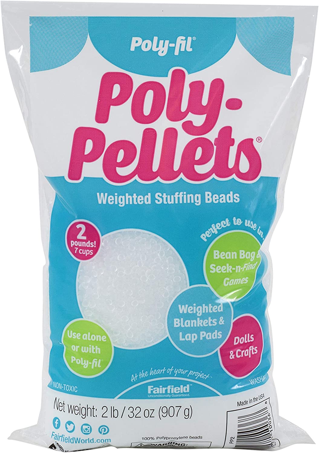 Fairfield Poly-Pellets Stuffing Beads