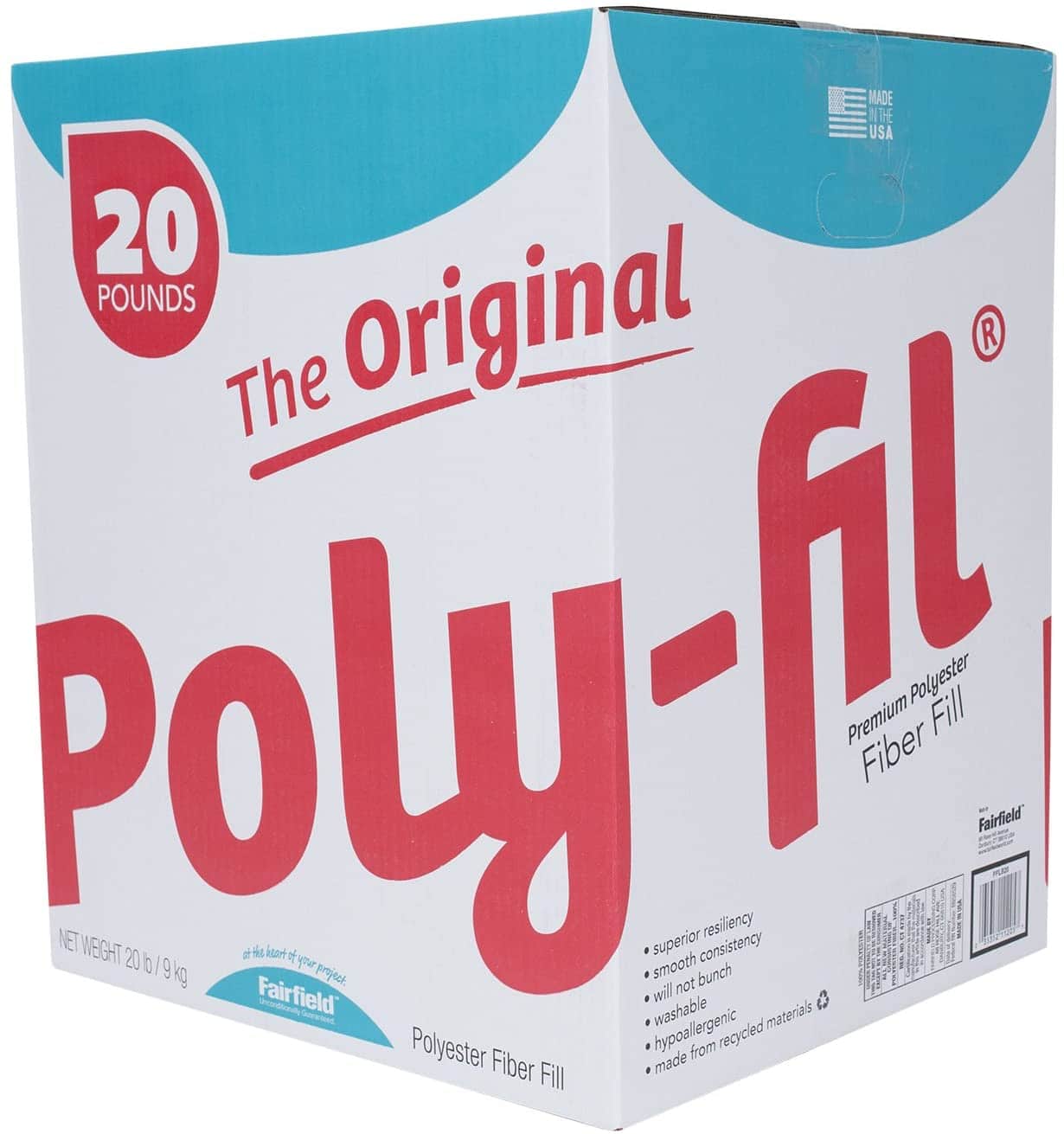 Fairfield the Original Poly-Fil Premium Box