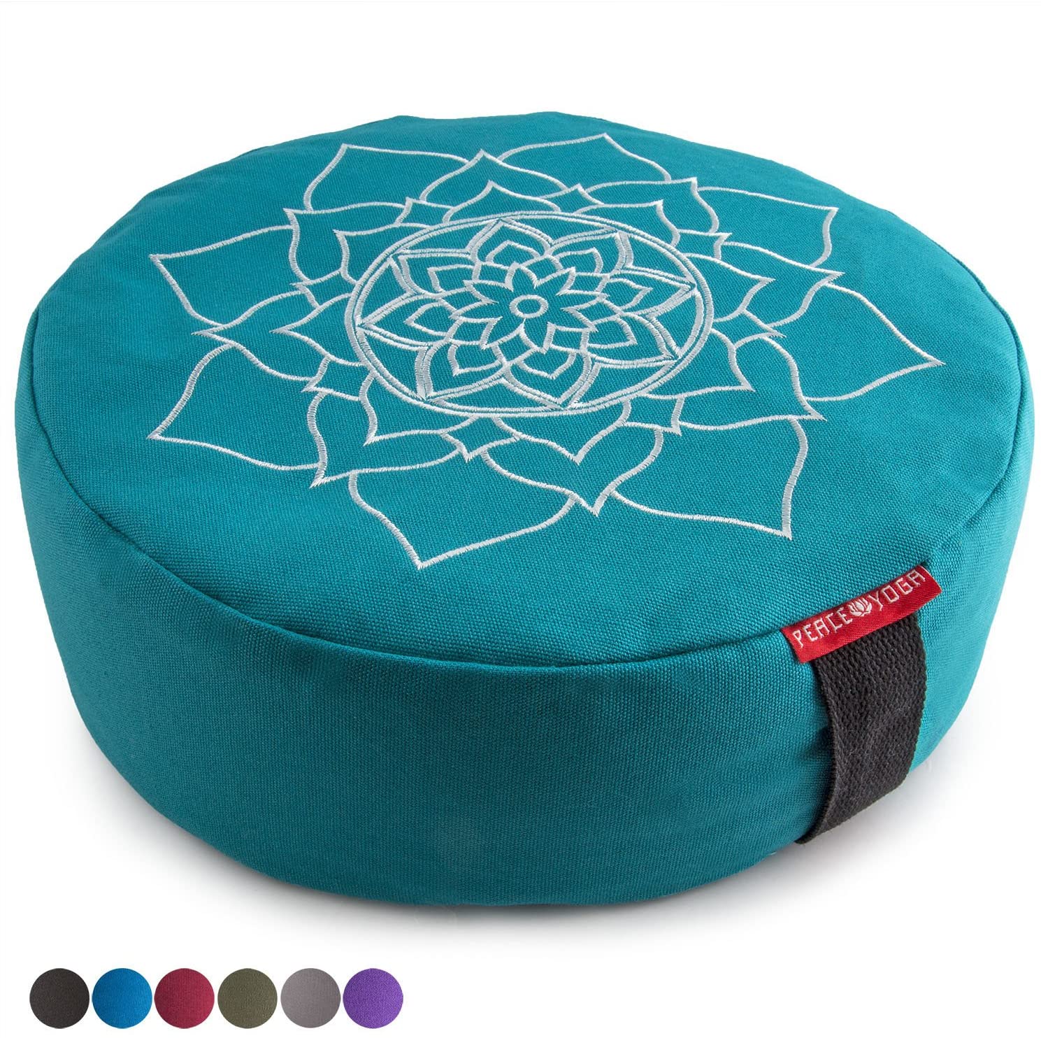 Peace Yoga Meditation Bolster Pillow