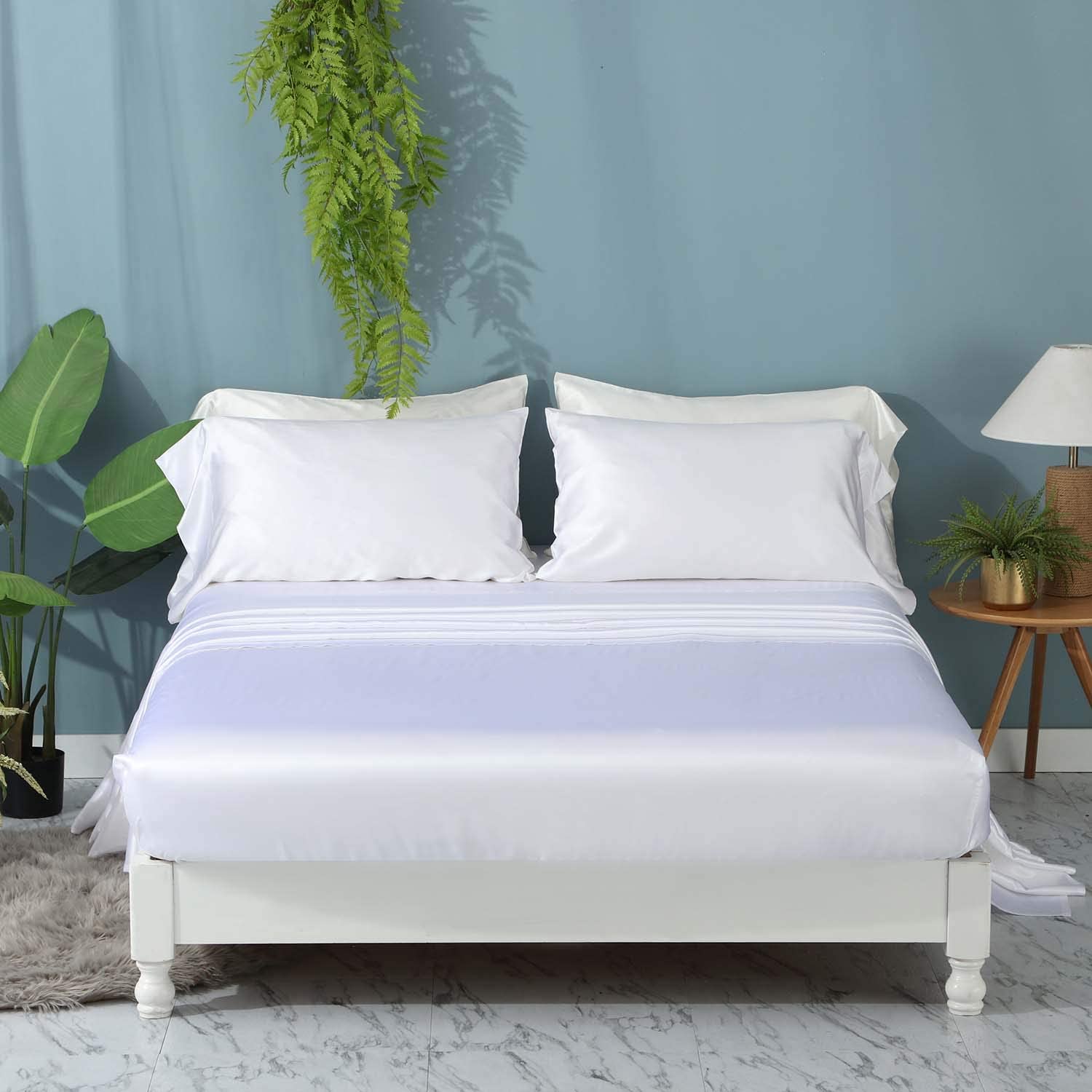 ZIMASILK 19 Momme Mulberry Silk Sheet Set