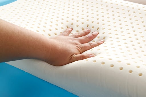 Foam mattress toppers filled with memory foam