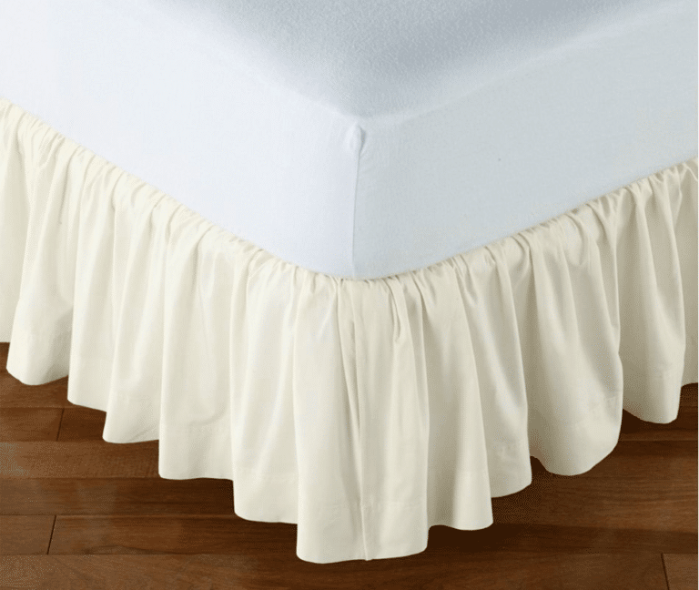 12 Elegant Bed Skirt Alternatives From Fitted Sheets to Crocheted
