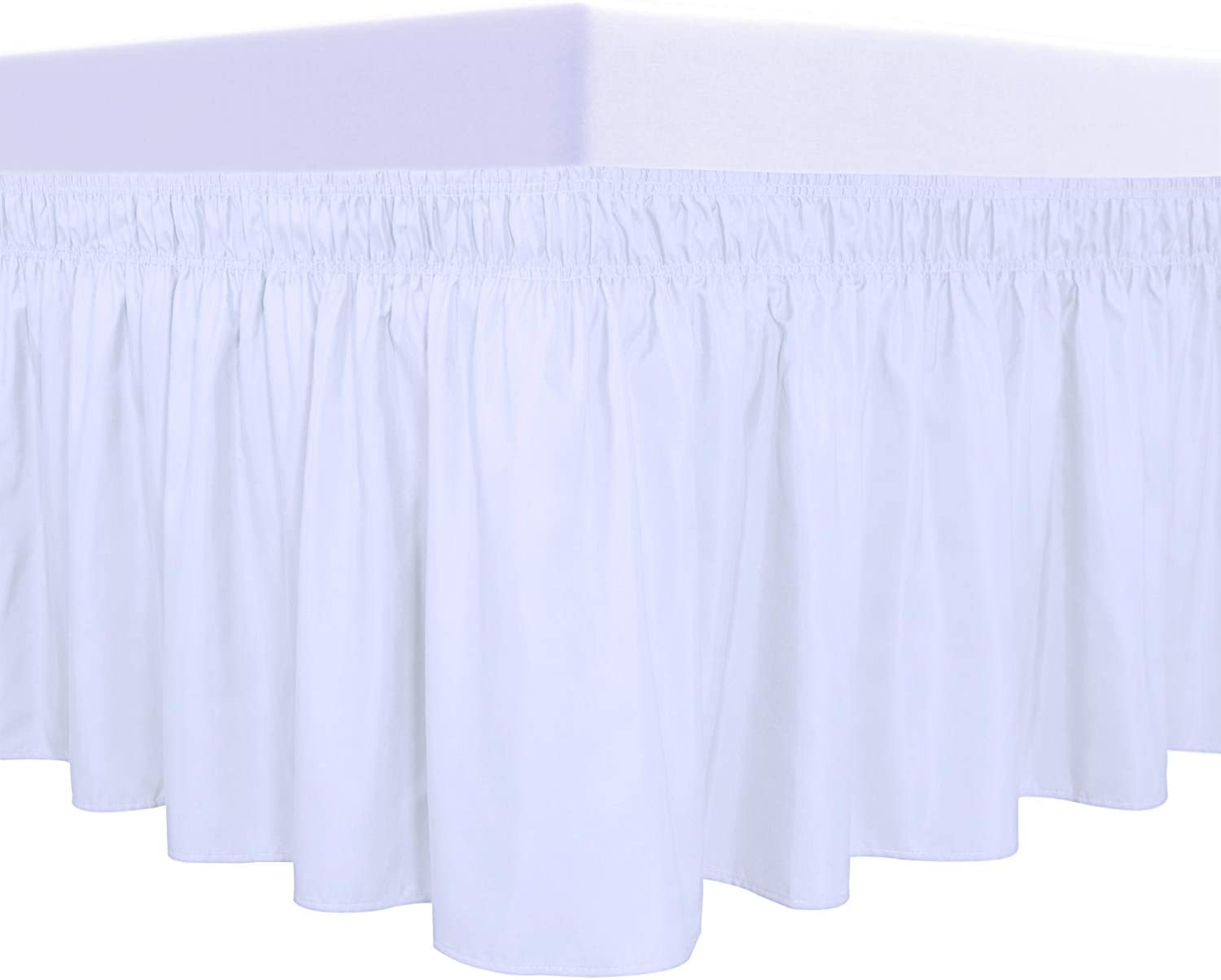 PureFit Wrap-Around Ruffled Bed Skirt