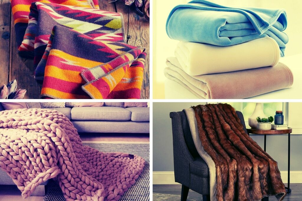 Types of Blankets: It's Time to Cozy up