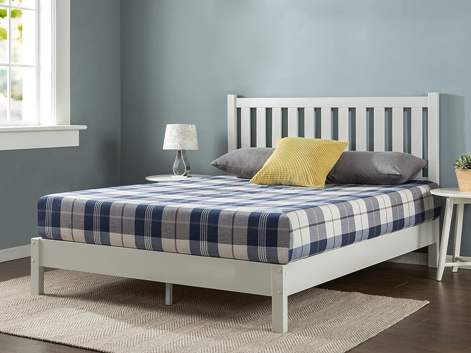 ZINUS Wen Wood Deluxe Platform Bed Frame