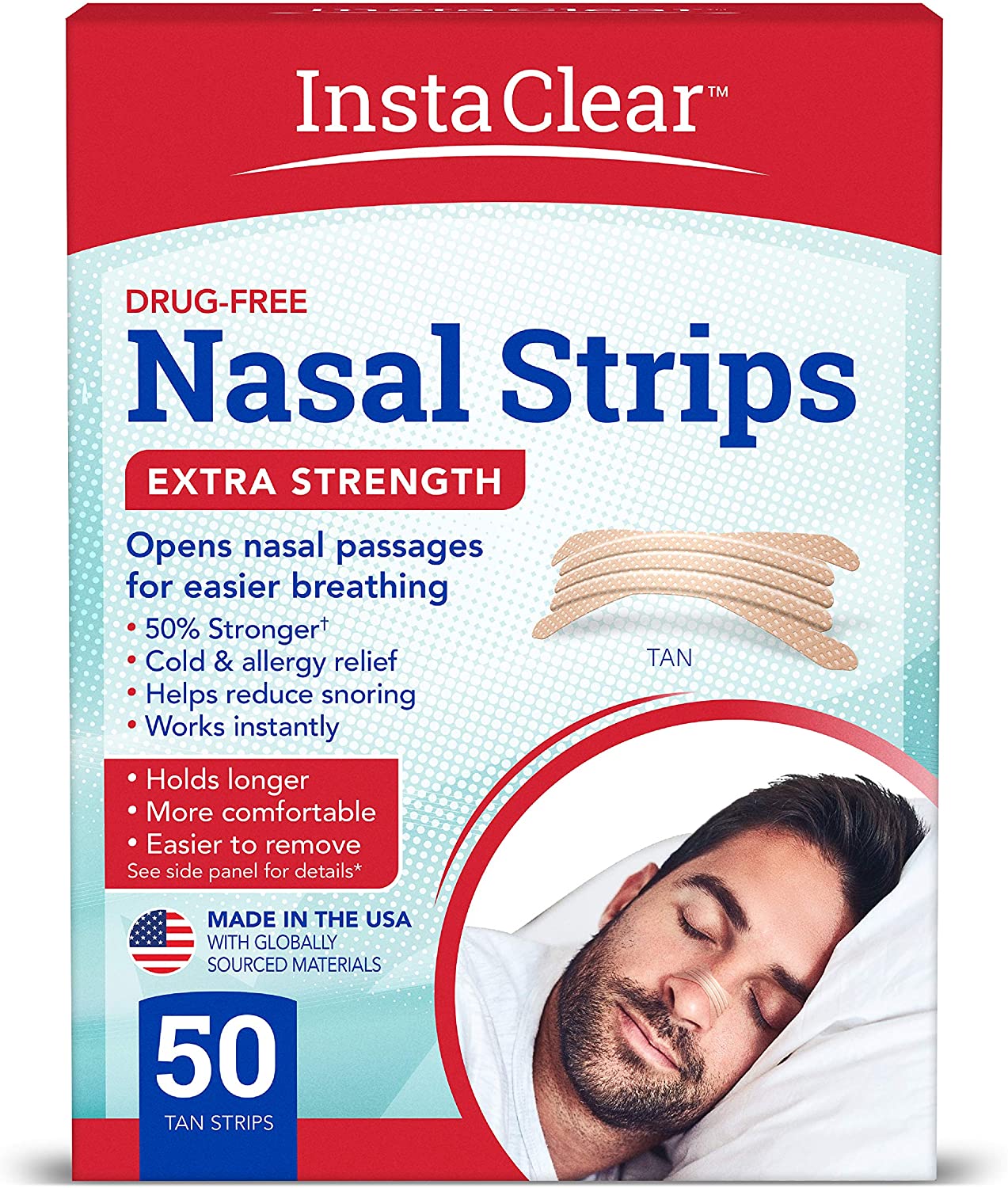 Instaclear Extra-Strength Nasal Strips
