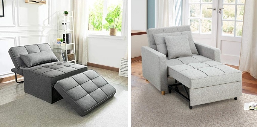 7 Best Sleeper Chairs - Use Your Space Wisely!